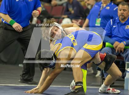 Thumbnail 2 in CIF State Boys Wrestling Championships (Quarterfinals) photogallery.