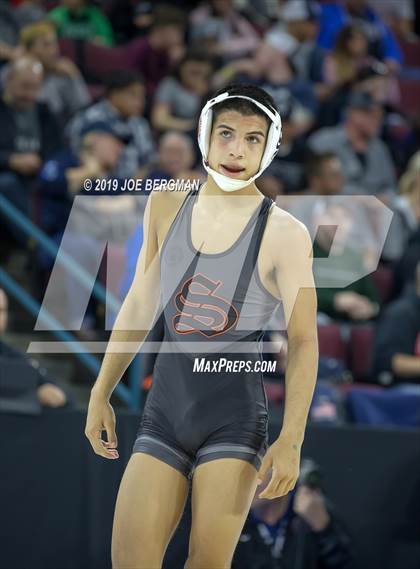 Thumbnail 3 in CIF State Boys Wrestling Championships (Quarterfinals) photogallery.