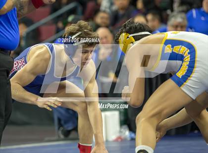 Thumbnail 1 in CIF State Boys Wrestling Championships (Quarterfinals) photogallery.