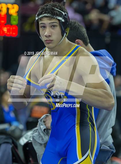 Thumbnail 2 in CIF State Boys Wrestling Championships (Quarterfinals) photogallery.