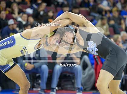 Thumbnail 2 in CIF State Boys Wrestling Championships (Quarterfinals) photogallery.