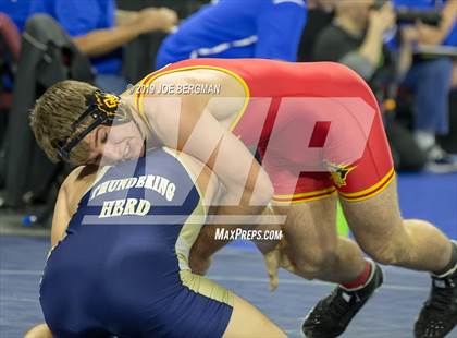 Thumbnail 1 in CIF State Boys Wrestling Championships (Quarterfinals) photogallery.