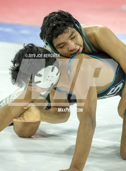 Thumbnail 1 in CIF State Boys Wrestling Championships (Quarterfinals) photogallery.
