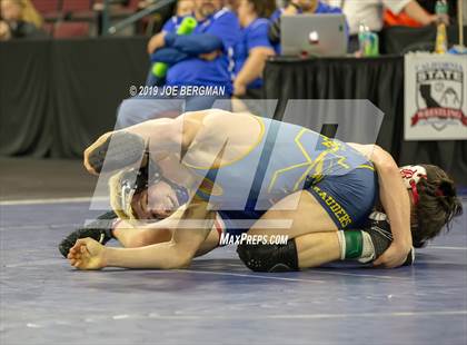 Thumbnail 1 in CIF State Boys Wrestling Championships (Quarterfinals) photogallery.