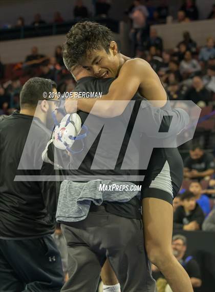 Thumbnail 2 in CIF State Boys Wrestling Championships (Quarterfinals) photogallery.