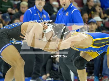 Thumbnail 2 in CIF State Boys Wrestling Championships (Quarterfinals) photogallery.