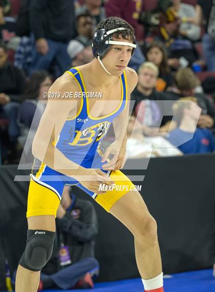 Thumbnail 2 in CIF State Boys Wrestling Championships (Quarterfinals) photogallery.