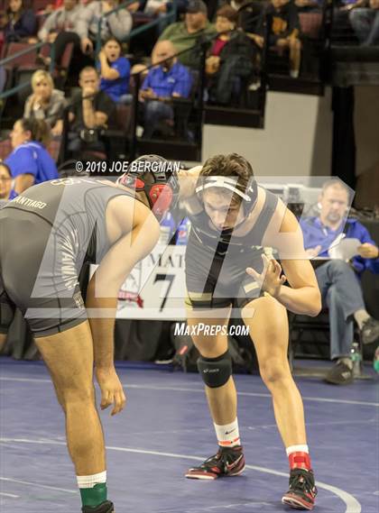 Thumbnail 2 in CIF State Boys Wrestling Championships (Quarterfinals) photogallery.