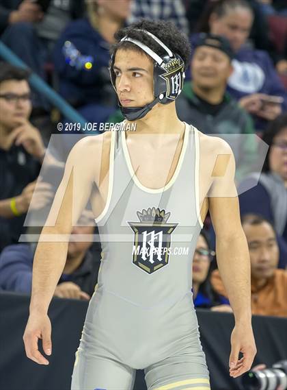 Thumbnail 2 in CIF State Boys Wrestling Championships (Quarterfinals) photogallery.