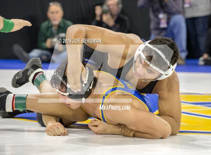 Thumbnail 2 in CIF State Boys Wrestling Championships (Quarterfinals) photogallery.