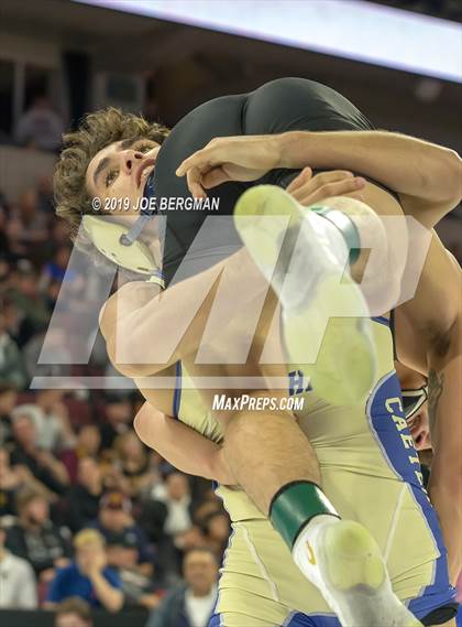 Thumbnail 2 in CIF State Boys Wrestling Championships (Quarterfinals) photogallery.