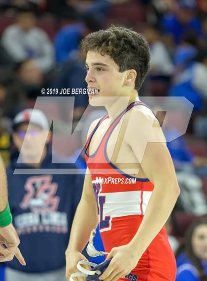Thumbnail 1 in CIF State Boys Wrestling Championships (Quarterfinals) photogallery.