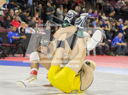 Thumbnail 2 in CIF State Boys Wrestling Championships (Quarterfinals) photogallery.