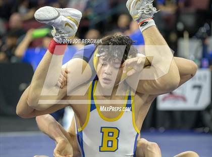 Thumbnail 1 in CIF State Boys Wrestling Championships (Quarterfinals) photogallery.