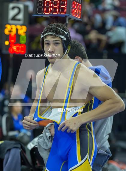 Thumbnail 2 in CIF State Boys Wrestling Championships (Quarterfinals) photogallery.