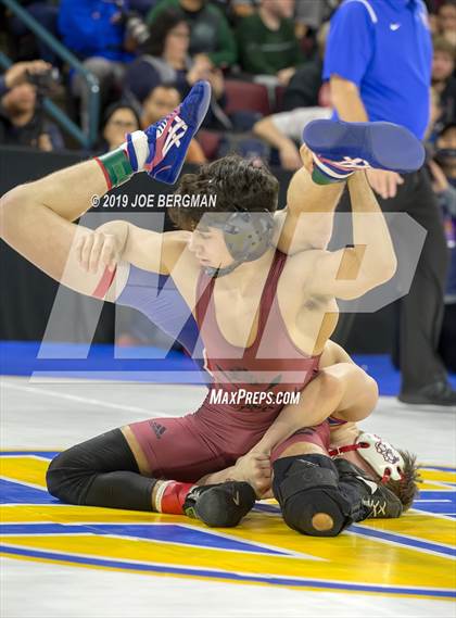 Thumbnail 1 in CIF State Boys Wrestling Championships (Quarterfinals) photogallery.
