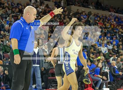 Thumbnail 1 in CIF State Boys Wrestling Championships (Quarterfinals) photogallery.