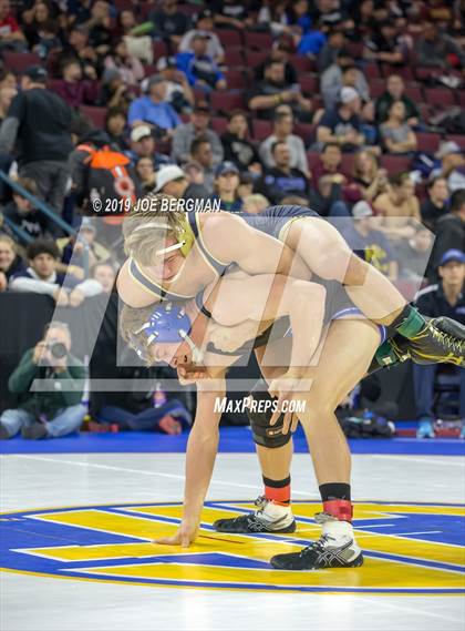 Thumbnail 2 in CIF State Boys Wrestling Championships (Quarterfinals) photogallery.