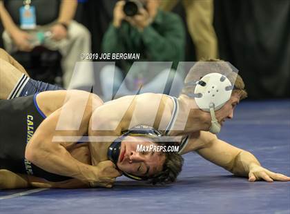 Thumbnail 2 in CIF State Boys Wrestling Championships (Quarterfinals) photogallery.