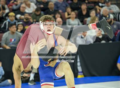 Thumbnail 3 in CIF State Boys Wrestling Championships (Quarterfinals) photogallery.