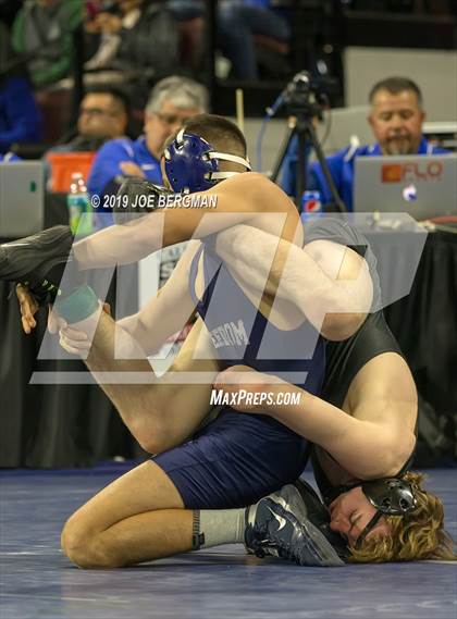Thumbnail 3 in CIF State Boys Wrestling Championships (Quarterfinals) photogallery.