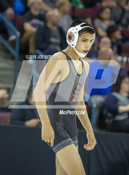 Thumbnail 1 in CIF State Boys Wrestling Championships (Quarterfinals) photogallery.