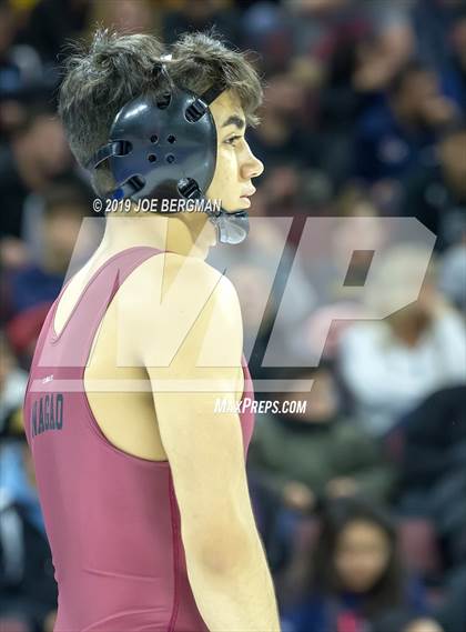 Thumbnail 1 in CIF State Boys Wrestling Championships (Quarterfinals) photogallery.