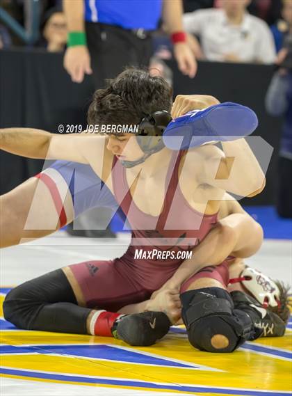 Thumbnail 3 in CIF State Boys Wrestling Championships (Quarterfinals) photogallery.