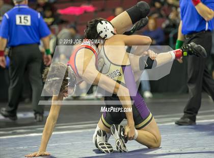 Thumbnail 2 in CIF State Boys Wrestling Championships (Quarterfinals) photogallery.