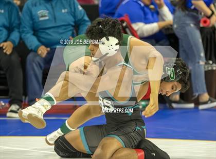 Thumbnail 2 in CIF State Boys Wrestling Championships (Quarterfinals) photogallery.