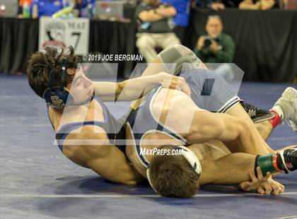 Thumbnail 2 in CIF State Boys Wrestling Championships (Quarterfinals) photogallery.