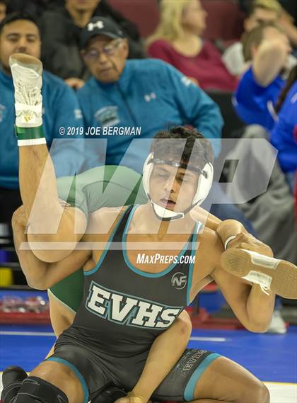 Thumbnail 1 in CIF State Boys Wrestling Championships (Quarterfinals) photogallery.
