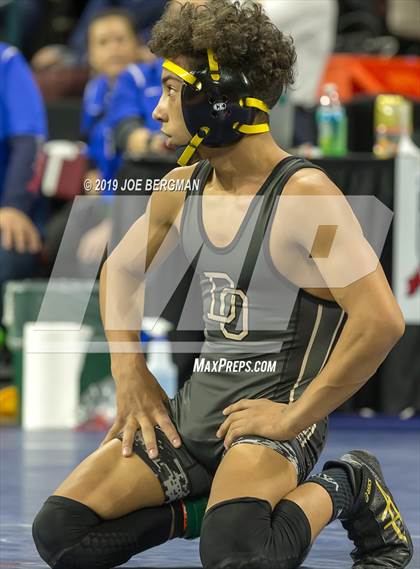 Thumbnail 1 in CIF State Boys Wrestling Championships (Quarterfinals) photogallery.