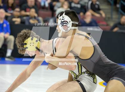 Thumbnail 2 in CIF State Boys Wrestling Championships (Quarterfinals) photogallery.