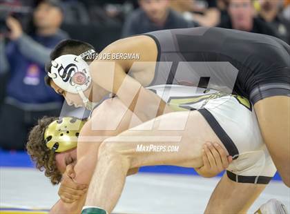 Thumbnail 1 in CIF State Boys Wrestling Championships (Quarterfinals) photogallery.