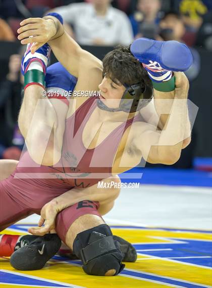 Thumbnail 1 in CIF State Boys Wrestling Championships (Quarterfinals) photogallery.