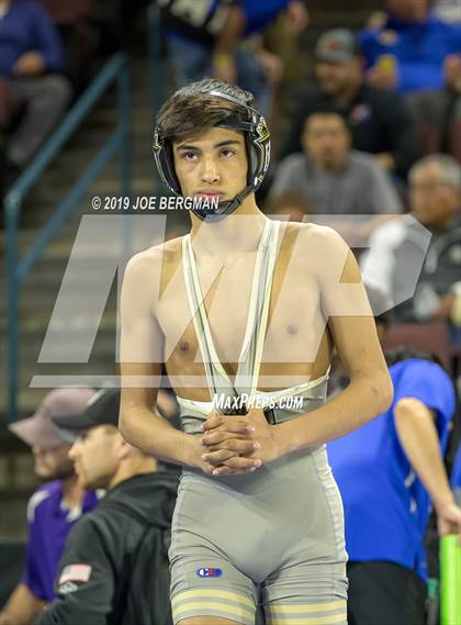 Thumbnail 2 in CIF State Boys Wrestling Championships (Quarterfinals) photogallery.
