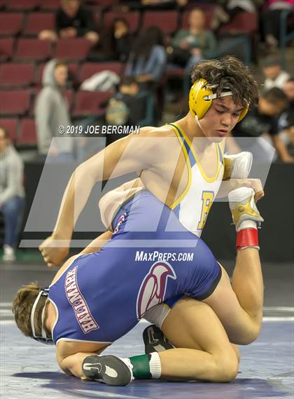 Thumbnail 3 in CIF State Boys Wrestling Championships (Quarterfinals) photogallery.