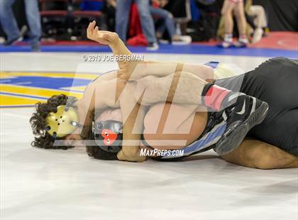 Thumbnail 1 in CIF State Boys Wrestling Championships (Quarterfinals) photogallery.