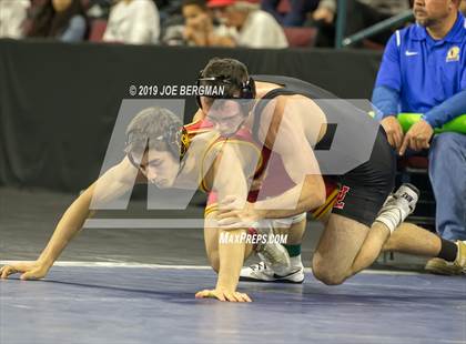 Thumbnail 1 in CIF State Boys Wrestling Championships (Quarterfinals) photogallery.