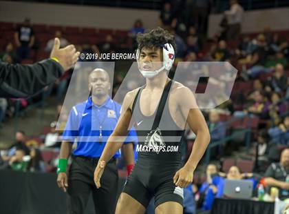 Thumbnail 2 in CIF State Boys Wrestling Championships (Quarterfinals) photogallery.