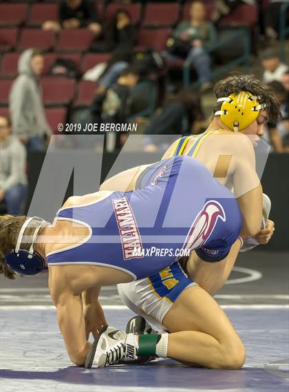 Thumbnail 3 in CIF State Boys Wrestling Championships (Quarterfinals) photogallery.