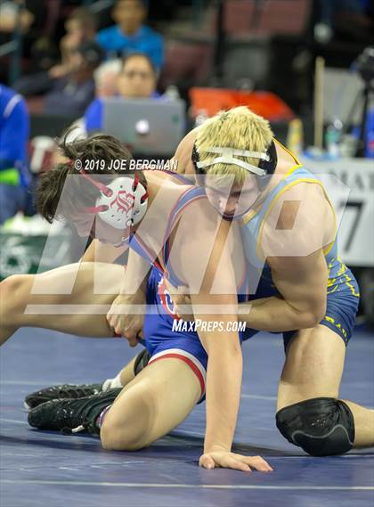 Thumbnail 2 in CIF State Boys Wrestling Championships (Quarterfinals) photogallery.