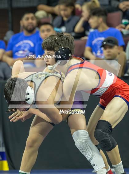 Thumbnail 1 in CIF State Boys Wrestling Championships (Quarterfinals) photogallery.