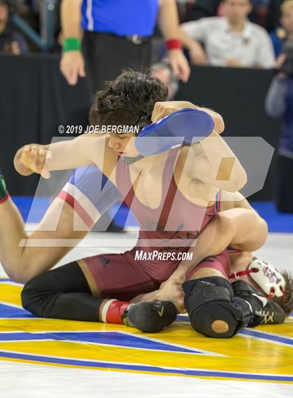 Thumbnail 3 in CIF State Boys Wrestling Championships (Quarterfinals) photogallery.