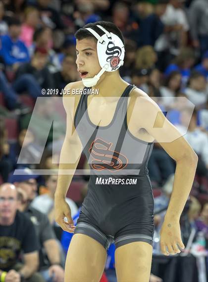 Thumbnail 2 in CIF State Boys Wrestling Championships (Quarterfinals) photogallery.