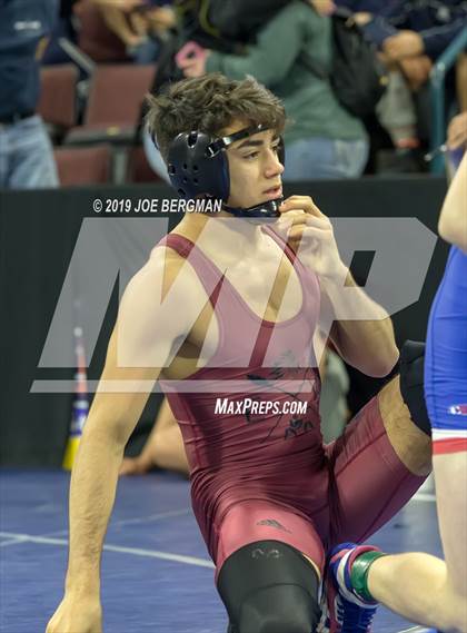 Thumbnail 2 in CIF State Boys Wrestling Championships (Quarterfinals) photogallery.
