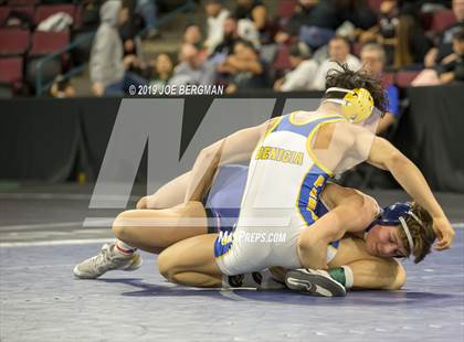 Thumbnail 2 in CIF State Boys Wrestling Championships (Quarterfinals) photogallery.