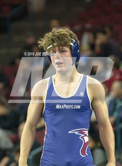 Thumbnail 1 in CIF State Boys Wrestling Championships (Quarterfinals) photogallery.