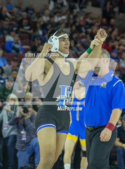 Thumbnail 1 in CIF State Boys Wrestling Championships (Quarterfinals) photogallery.